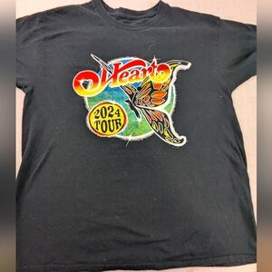 Heart Ann and Nancy Wilson Barracuda 2024 Worldwide Concert Tee  Large